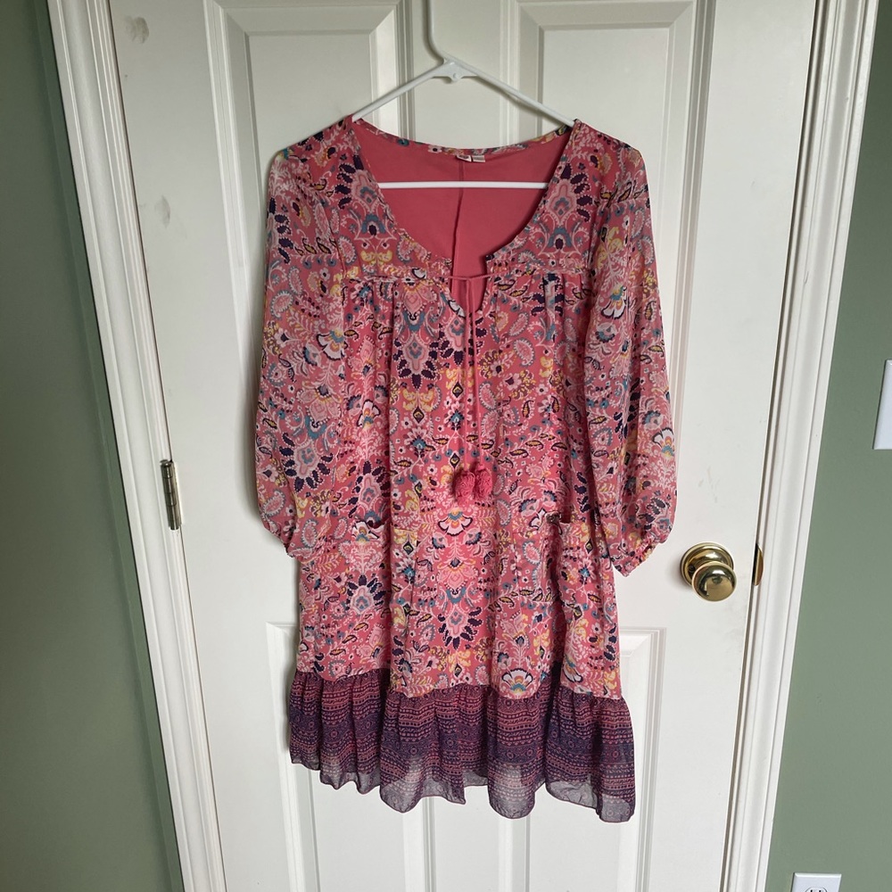 AUW- Fun, flowy tunic, Large